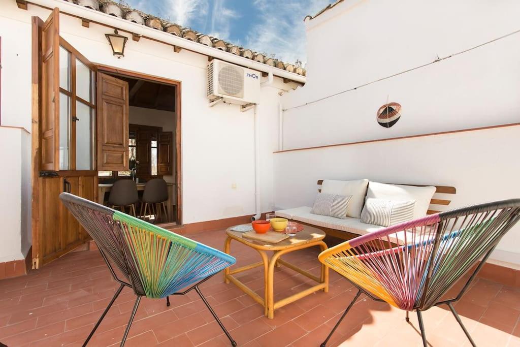 Casa Tipica Del Albaicin Con Interior De Diseno Vila Granada Exterior foto
